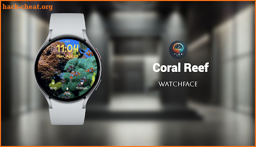 Coral Reef - watch face screenshot