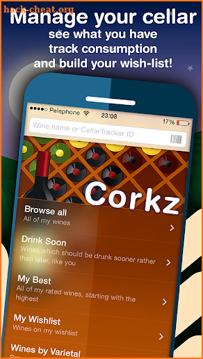 Corkz - Wine Info App -Reviews screenshot