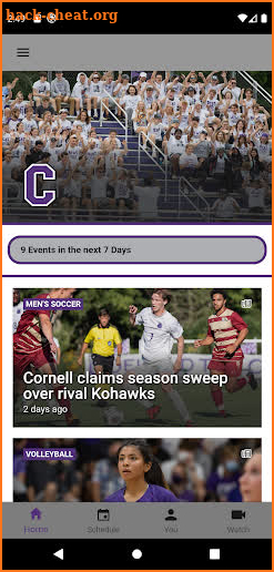 Cornell College Rams screenshot