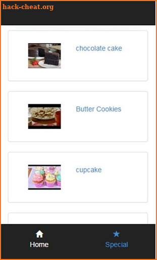 corner bakery menu screenshot