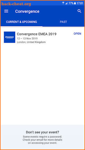 Cornerstone Convergence screenshot