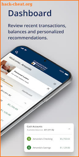 Cornerstone Financial CU screenshot