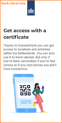 CoronaCheck screenshot