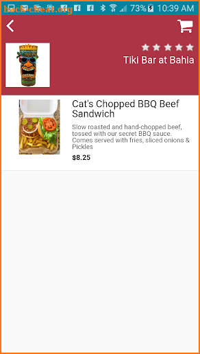 Coronado EatZ Delivery App screenshot