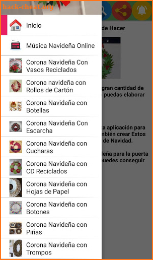Coronas Navideñas Fáciles de Hacer screenshot