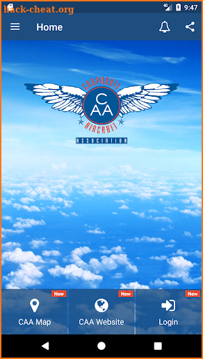 Corp Aircraft Association V2 screenshot