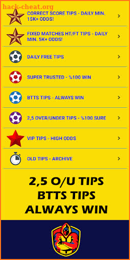 Correct Score Betting Tips screenshot