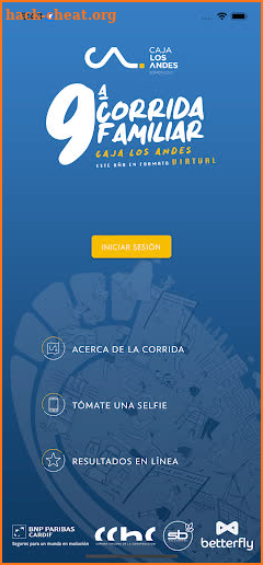 Corrida Virtual Caja Los Andes screenshot