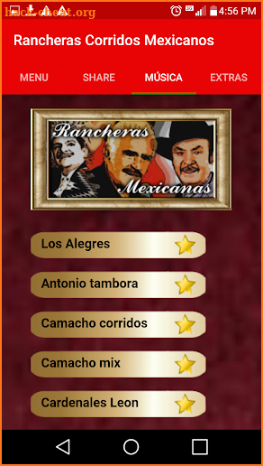 Corridos mexicanos y música ranchera gratis screenshot
