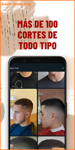 Cortes de pelo hombres 2024 screenshot