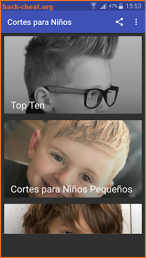 Cortes para Niños 2019 screenshot