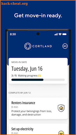 Cortland Connect screenshot