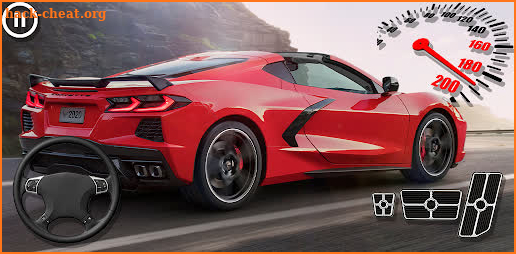 Corvette C8 Car Simulator: Real Sports Car Games screenshot