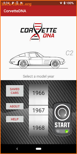 CorvetteDNA Plus Corvette Info screenshot