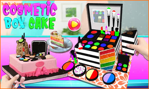 Cosmetic Box Cake Maker 3D! Makeup Cake Cooking screenshot