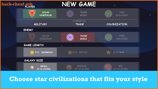 Cosmic Board Game Lite screenshot