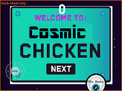 Cosmic Chicken screenshot