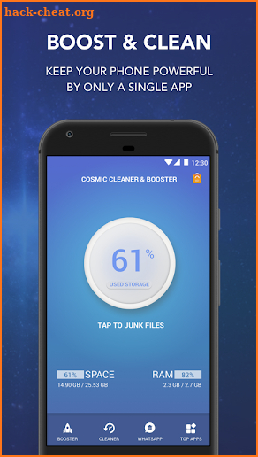 Cosmic Cleaner – Phone Cleaner and Booster screenshot