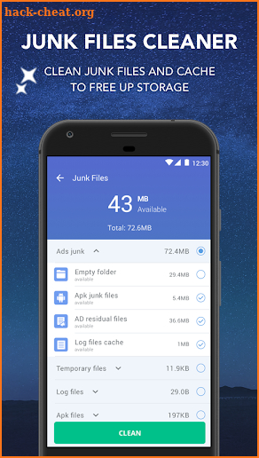 Cosmic Cleaner – Phone Cleaner and Booster screenshot