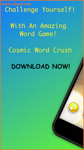 Cosmic Word Crush screenshot