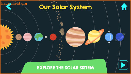 Cosmolander - The solar system screenshot