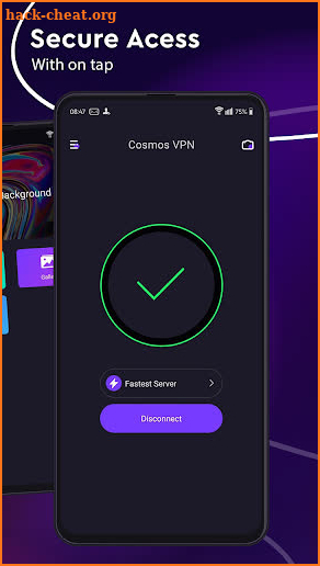 CosmosVPN screenshot