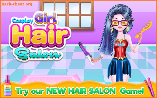 Cosplay Girl Hair Salon screenshot