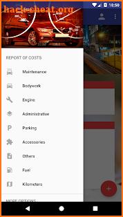 Cost to drive screenshot