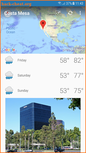 Costa Mesa, CA - weather and more screenshot
