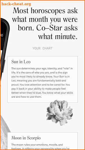 Co–Star Personalized Astrology screenshot