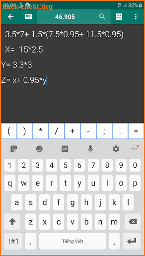 Cotpress: Calculate/Note/Count screenshot