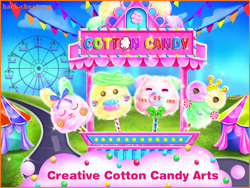 Cotton Candy Art Maker - DIY Cotton Candy Salon screenshot
