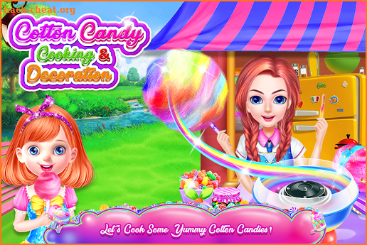 Cotton Candy Cooking & Decoration screenshot