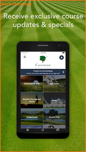 Cottonwood Golf Club screenshot