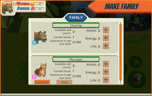 Cougar Simulator: Big Cat Family Game screenshot