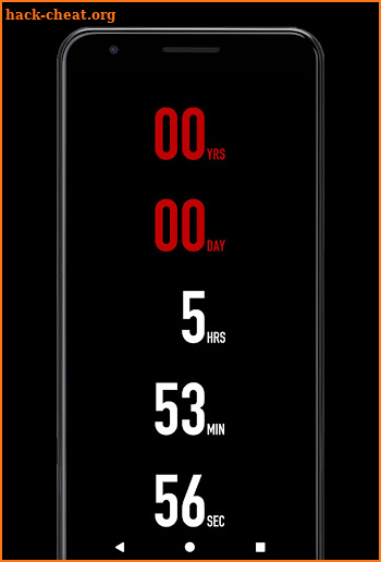 Countdown App 2.0 screenshot