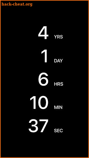 Countdown App - Death? There’s an app for that. screenshot