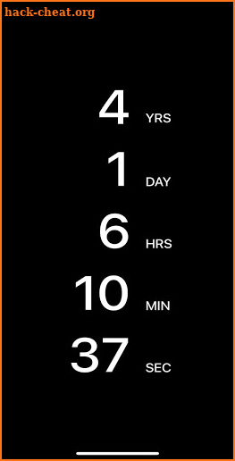 Countdown App - movie screenshot