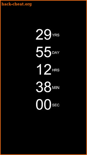 Countdown App Real screenshot