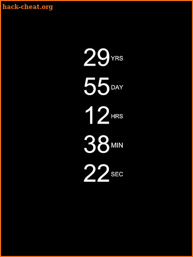 Countdown App Real screenshot