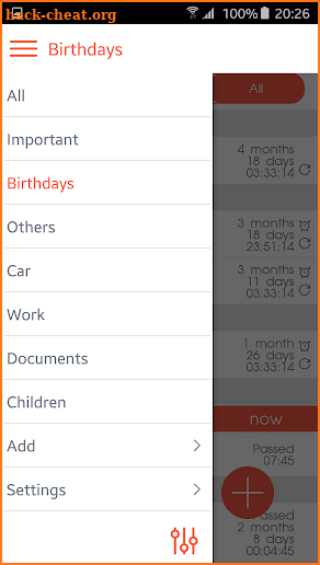 Countdown Calendar screenshot