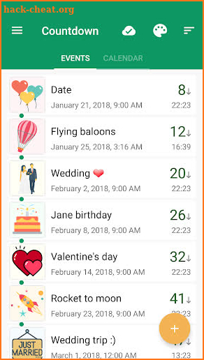 Countdown Days App&Widget screenshot