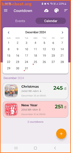 Countdown Days Pro: App&Widget screenshot