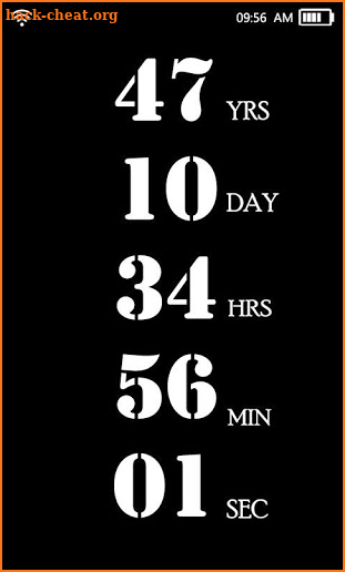 Countdown Death Timer Clock screenshot