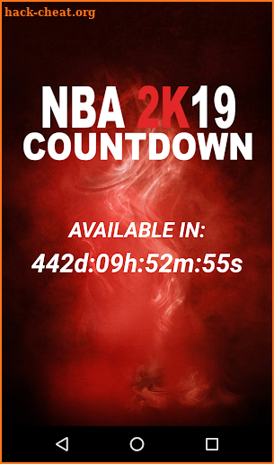 Countdown for NBA 2K19 screenshot