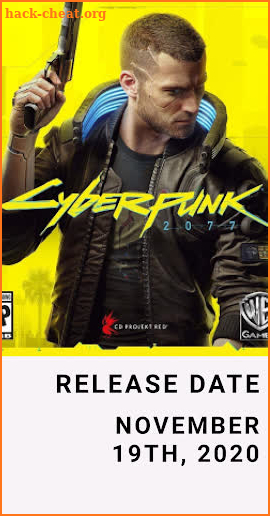 Countdown of Cyberpunk 2077 - Include game info screenshot