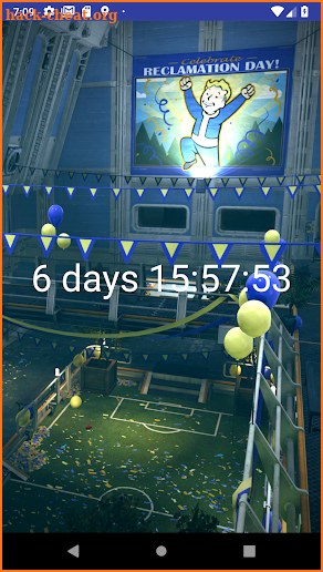 Countdown to Fallout: 76 + Live Wallpaper screenshot