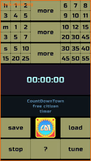 CountDownTown - free citizen timer screenshot