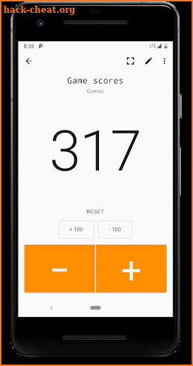 Counter - Thing counter app, tally counters widget screenshot