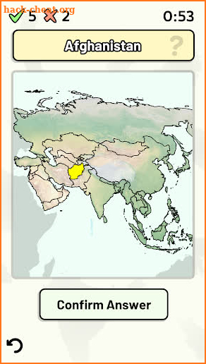 Countries of Asia Quiz - Maps, Capitals, Flags screenshot